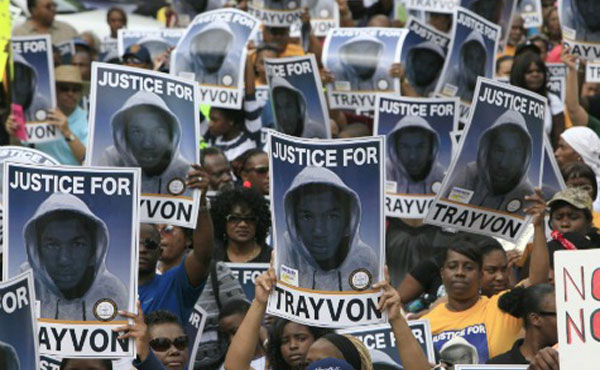 Protestas en Nueva York por el escandaloso fallo sobre el asesinato de Trayvon Martin