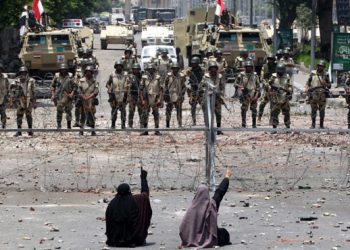 En Egipto se ha producido una masacre a manos de los militares y la policía de la nueva dictadura, instalada en julio.