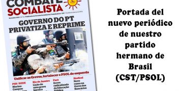 Desde las grandes movilizaciones de junio, Brasil vive acelerados cambios. En las últimas semanas hubo huelgas de maestros en varios estados, huelgas nacionales de bancarios y petroleros, y la privatización más grande de la historia brasileña. Escribe: Miguel Lamas El campo petrolero llamado Leilão de Libra, o Pre Sal, en la costa marítima brasileña, representa una enorme reserva petrolera calculada en 15 mil millones de barriles de petróleo, es decir un billón (millón de millones) y medio de dólares al precio actual. Esta reserva fue vendida en 7.000 millones de dólares a la Shell (anglo-holandesa). Es considerada la privatización más grande de la historia brasileña. Ese entreguismo forma parte de una ola de privatizaciones que incluyen puertos, aeropuertos, autopistas, ferrocarriles, hospitales universitarios y la asociación de capitales extranjeros en el Banco de Brasil. Como la privatización fue repudiada popularmente y, en especial, por una huelga petrolera, Dilma Roussef utilizó al ejército y a la marina para reprimir a los petroleros en huelga y defender, no a la nación, sino a la Shell. Esto provocó una enorme indignación entre los petroleros. E incluso la ruptura con el PT de un importante dirigente, Emanuel Cancela, Secretario General de Sindipetro de Río de Janeiro, mediante una carta pública de renuncia. Estas masivas privatizaciones llevadas adelante por el gobierno del PT a un ritmo nunca visto. Se explican por el estancamiento de la economía y el altísimo endeudamiento del estado brasileño. Dilma Roussef asistió en Nueva York a la sede de Goldman Sachs a garantizar que el gobierno del PT “cumple los contratos” y se comprometer ante el FMI a un ajuste fiscal riguroso. Como los anteriores gobiernos neoliberales, está pagando la deuda privatizando reservas petroleras y empresas públicas. Los 15 mil millones de la venta del petróleo serán para pagar la deuda externa e interna que consume el 50% del presupuesto nacional. Todo el apoyo a las huelgas nacionales La huelga nacional bancaria fue la mayor de los últimos 20 años. Y surgió un movimiento, llamado “Nuevo Rumbo”, unitario de izquierda, que puede ser una alternativa de nueva dirección contra la burocracia oficialista en el sector. Los petroleros, por su parte, hicieron una huelga de una semana que, pese al freno de la burocracia, logró algunos avances económicos, y denunciar a escala nacional el entreguismo petrolero del gobierno. Por otro lado hubo masivas huelgas y movilizaciones de maestras y maestros en Río de Janeiro, Pará (que aún continúa) y en otro estados. Ante este panorama la Corriente Socialista de los Trabajadores (CST/UIT-CI) en el PSOL, propone unir las luchas y coordinar las huelgas, uniendo a trabajadores, estudiantes y la juventud, en la perspectiva de una huelga general por las reivindicaciones de los trabajadores, contra el ajuste fiscal (que afecta centralmente a la salud y la educación), contra el pago de la deuda estatal y por la anulación de las privatizaciones. Estos grandes movimientos de lucha que conmueven Brasil desde junio, produjeron también un fuerte debate político dentro del PSOL. Partido de izquierda que hace 10 años fundaron parlamentarios que rompieron con el PT, integrado por la CST (Corriente Socialista de los Trabajadores perteneciente a la UIT-CI), el MES (Movimiento de Izquierda Socialista), intelectuales, parlamentarios de Río de Janeiro como el diputado Marcelo Freixo, el prefecto (intendente) de Itaocará (Sao Paulo, que pertenece a la CST), y dirigentes de las huelgas de trabajadores y de la juventud, que postulan a Luciana Genro, una de las ex diputadas que rompió en el 2003 con el PT, para encabezar la candidatura presidencial del PSOL. En este marco, comenzó a agruparse una corriente de izquierda dentro del PSOL de la que forma parte la CST, que impulsa la confluencia de éste con las luchas de los trabajadores y la juventud.