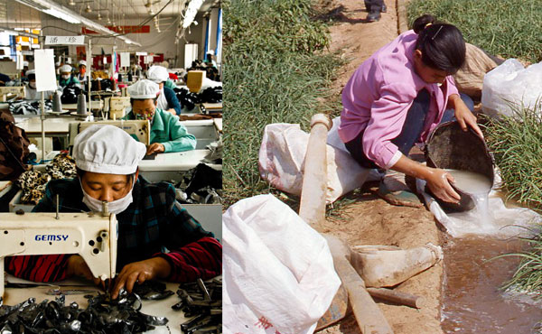 En China el régimen de partido único del Partido Comunista chino viene gobernando para las multinacionales y explotando a su pueblo.