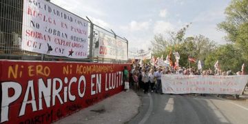 20 de marzo Jornada internacional en apoyo a la huelga de Panrico en Santa Perpetua, Barcelona.