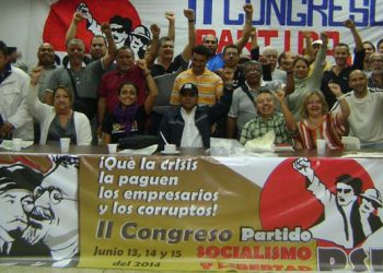 Finalizó exitosamente el II Congreso del Partido Socialismo y Libertad de Venezuela