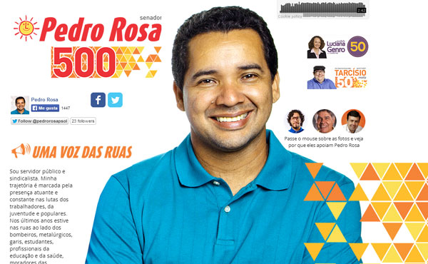 Pedro Rosa, de 43 añoss, es un trabajador estatal de la Universidad Federal Fluminense hace 20 años y dirigente del sindicato