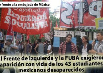 Vivos se los llevaron, vivos los queremos