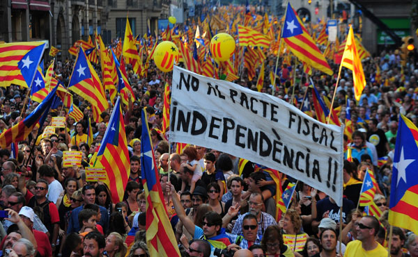 Estado español: referéndum por la independencia de Cataluña ¡Votar ruptura con el Estado Monárquico!