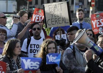 Campaña por el SI. Cámeron quedó mal parado