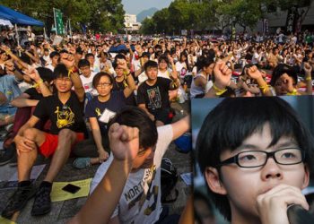 Joshua Wong, de 17 años