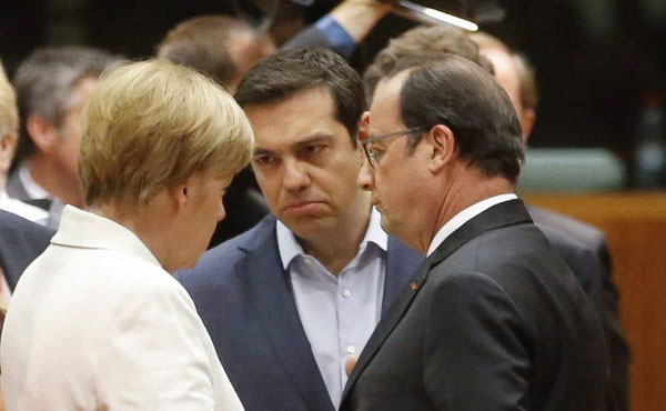 Los sindicatos llaman a ocupar los edificios públicos en señal de protesta Este miércoles está prevista la votación del acuerdo en el Parlamento