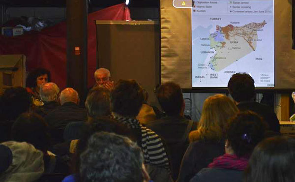 Charla ¿De qué huyen los refugiados sirios? con Miguel Sorans | 12- 9- 2015