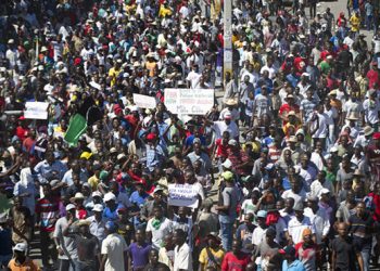 ¡Abajo el gobierno de Martelly! ¡Fuera las tropas yanquis y de la MINUSTAH!