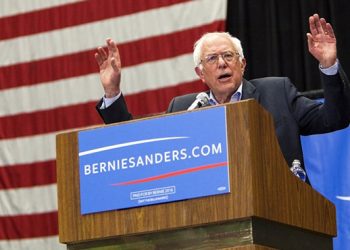 Sanders en campaña