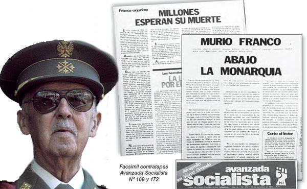 El “caudillo de España por la gracia de dios” murió el 20 de noviembre de 1975.