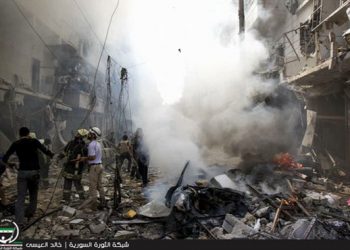 En las últimas semanas el régimen de Al-Assad y la aviación rusa han intensificado su criminal ofensiva sobre Alepo.