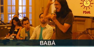 El Concejal de Río de Janeiro por el PSOL, Babá, realizó una plenaria de su mandato frente unas 150 personas el pasado 6/5/2016.