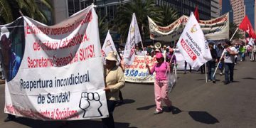 El Sindicato Único de Trabajadores de Calzado Sandak lleva más de cuatro años de lucha por la reapertura de la planta en Calculalpan, Tlaxcala (México).