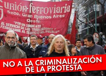 Nuevamente los ferroviarios combativos de la línea Sarmiento son criminalizados por luchar y perseguidos judicialmente