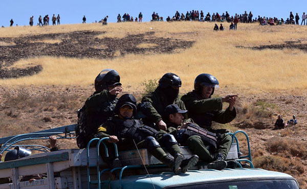 Entre el 25 y 28 de agosto último fueron muertos o heridos de muerte 5 mineros a balazos de la policía.