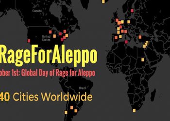 40 ciudades de todo el mundo se sumaron al repudio mundial a este genocidio. Desde la UIT-CI participamos de la organización de varias de estas acciones y manifestaciones.