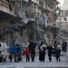 Miles de habitantes de Alepo rebelde se desplazan ante la llegada de las tropas de Al Assad