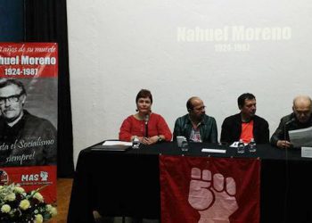 El acto fue convocado por el Movimiento al Socialismo (MAS), sección de la UIT-CI.