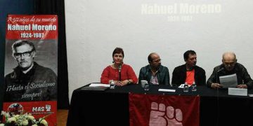 El acto fue convocado por el Movimiento al Socialismo (MAS), sección de la UIT-CI.