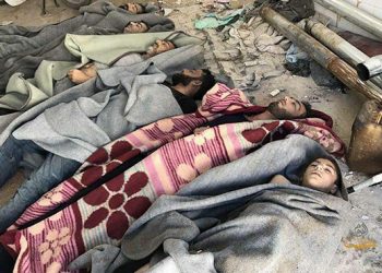 Se ha producido una nueva acción criminal y genocida del dictador Bashar con el apoyo de la aviación rusa de Putin. Un bombardeo con un elemento químico ha acabado con la vida de 72 personas y ha dejado decenas de heridos este martes 4 de abril