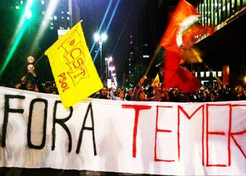 Movilización por la caída de Temer