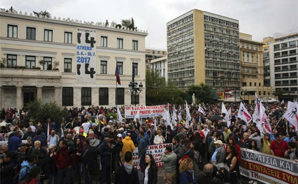 Huelga general en Grecia