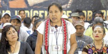 Candidata indígena mexicana