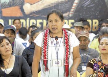 Candidata indígena mexicana