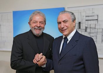 Lula y Temer en 2015