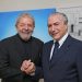 Lula y Temer en 2015