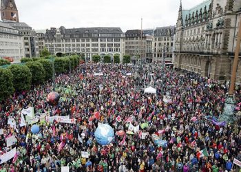 Protestas en Hamburgo contra el G20