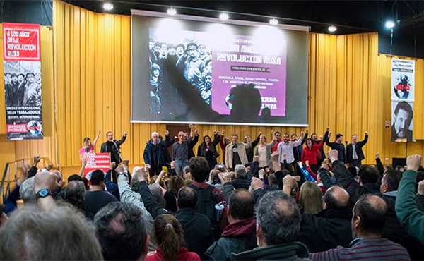 Acto por los 100 años de la Revolución Rusa en Buenos Aires