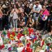 Homenaje a las víctimas del atentado de Barcelona