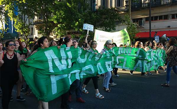 campaña por el derecho al aborto