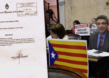 Giordano apoya la independencia catalana