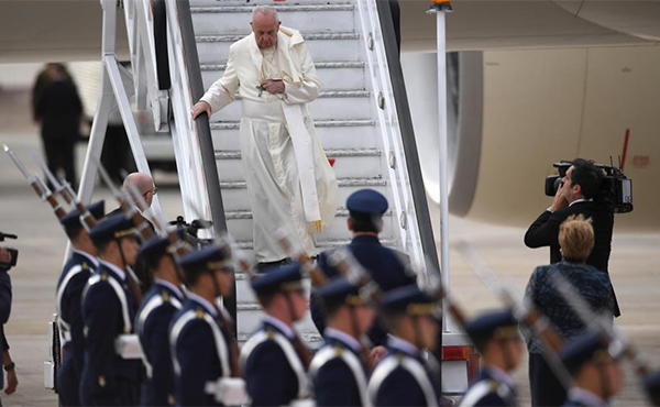 Bergoglio en Chile