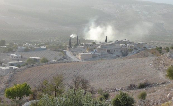 Bombardeos contra Afrin