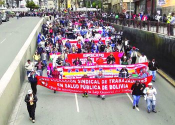 Bolivia movilizada contra el código penal