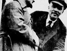Trotsky y Lenin