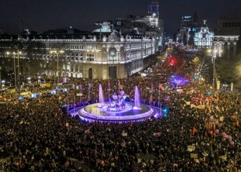 Movilización del 8M en Madrid