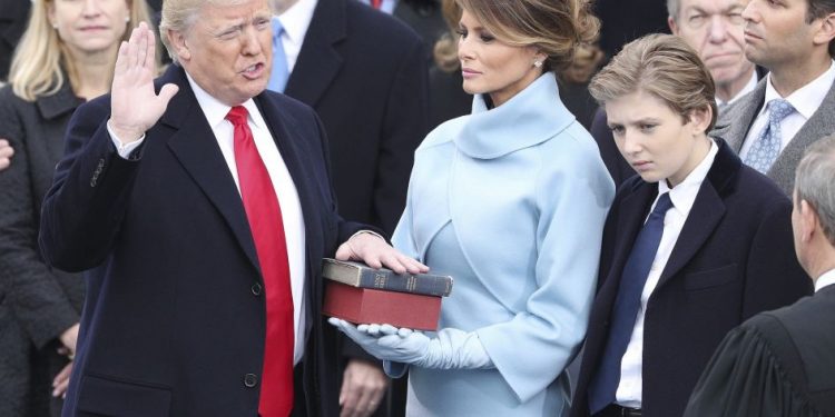 Trump asume como presidente de EEUU