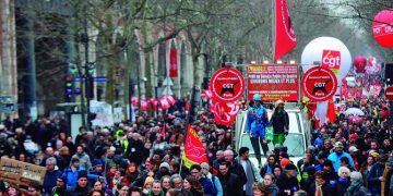 Huelga Ferroviaria en Francia