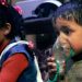 Niños sirios reciben tratamiento ante los antaques quiímicos en Duma