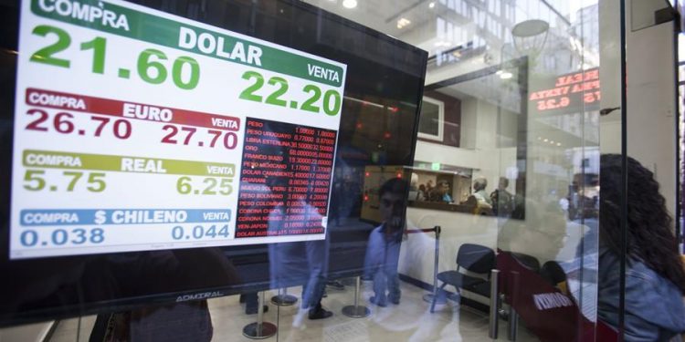 Suba del dolar Argentina