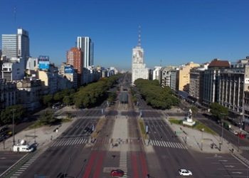 9 de julio vacia por el paro general