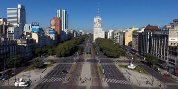 9 de julio vacia por el paro general