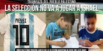 La selección Argentina no va a jugar a Israel