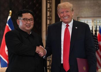 Trump y Kim en la cumbre en Singapur